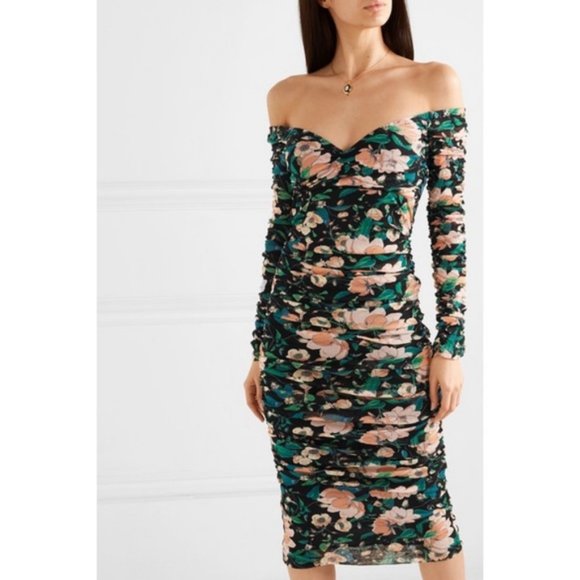 Rachel Zoe Dresses & Skirts - Rachel Zoe Louanne Off-The-Shoulder Ruched Dress